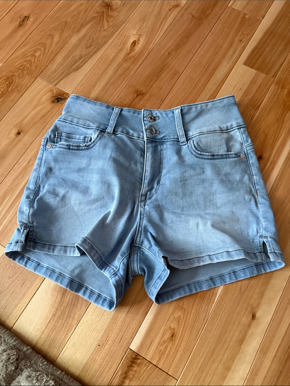 Guess Light Blue Denim Jean Shorts